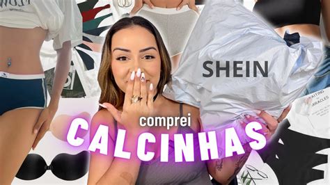 COMPREI PEÇAS ÍNTIMAS NA SHEIN As compras mais úteis da Shein