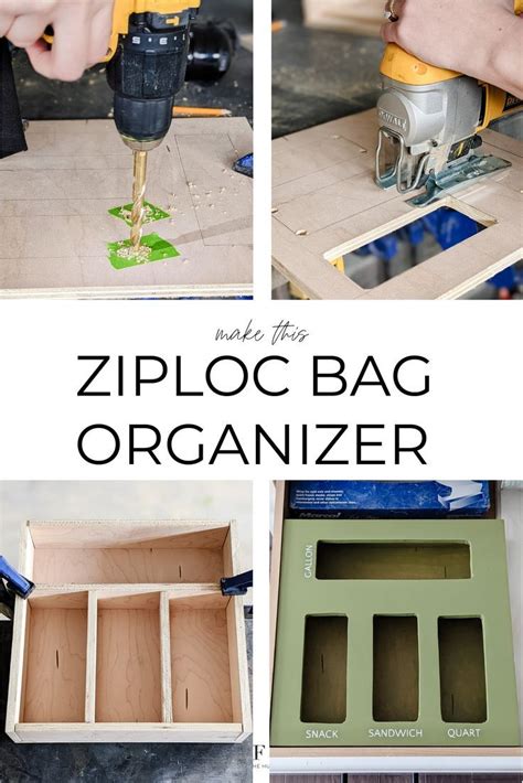 Diy Ziploc Bag Drawer Organizer