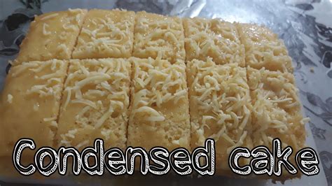 Condensed Milk Cake Without Oven How To Make Condensed Cake Easy Recipe Youtube