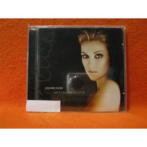 Celine Dion Lets Talk About Love Cd Shopee Brasil