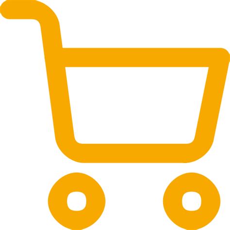 Yellow Cart Icon Png Symbol