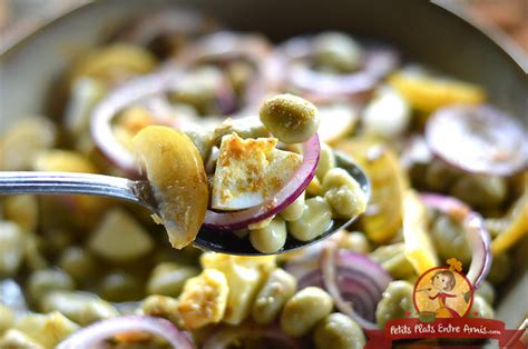 Salade De F Ves Aux Citrons Confits Petits Plats Entre Amis