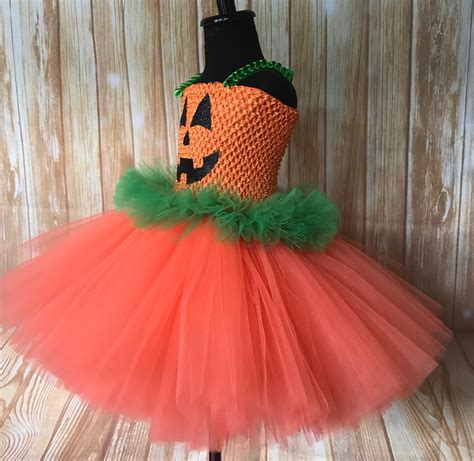 Pumpkin Tutu Girls Pumpkin Costume Pumpkin Dress Pumpkin Halloween Little Ladybug Tutus