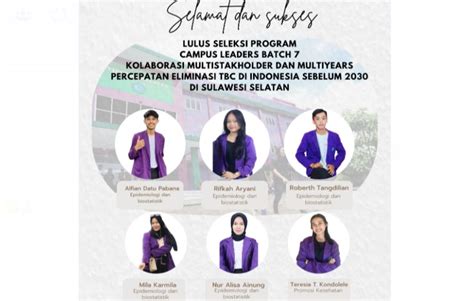 Mahasiswa Stik Tamalatea Lolos Magang Campus Leaders Program Batch