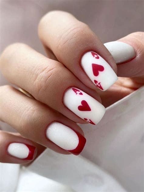 17 Cute Heart Nails To Get You In The Valentines Day Mood The Ka