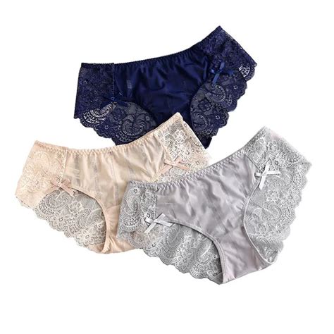 Sexy Lace Panties Women Fashion Cozy Lingerie Tempting Pretty Briefs