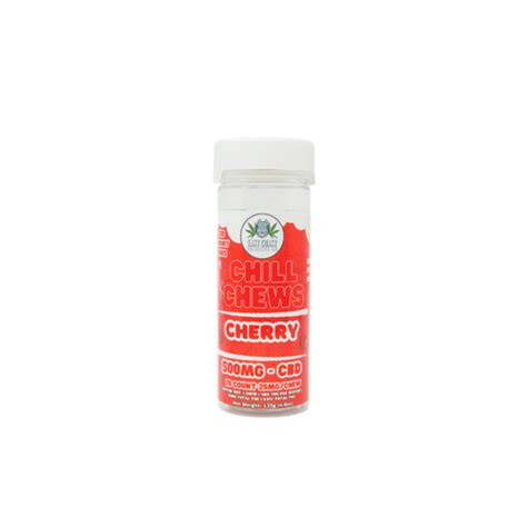 LOW DOSE CHILL CHEWS CBD THC GUMMIES CHERRY EastCoastCollective