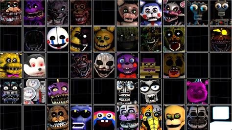 New Animatronics Ultimate Custom Night Ucn Modded Youtube