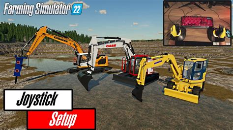 Fs22 🚧 How To Set Your Joysticks For Excavators 🚧 Farming Simulator 22