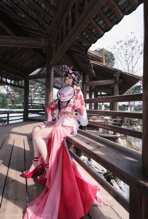 王者榮耀之甄姬遊園驚夢cosplay美少女 每日頭條