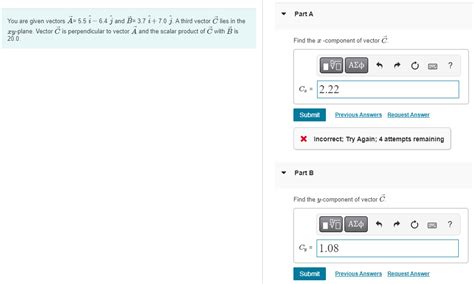 Solved Given Two Vectors A400i720j And