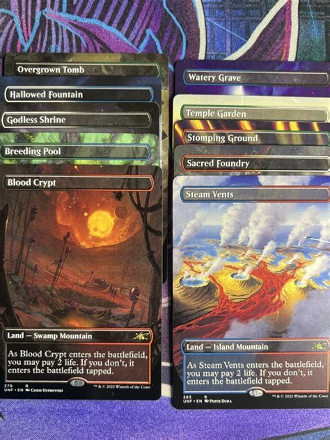 Unfinity Shock Lands Bundle Bootleg Mage