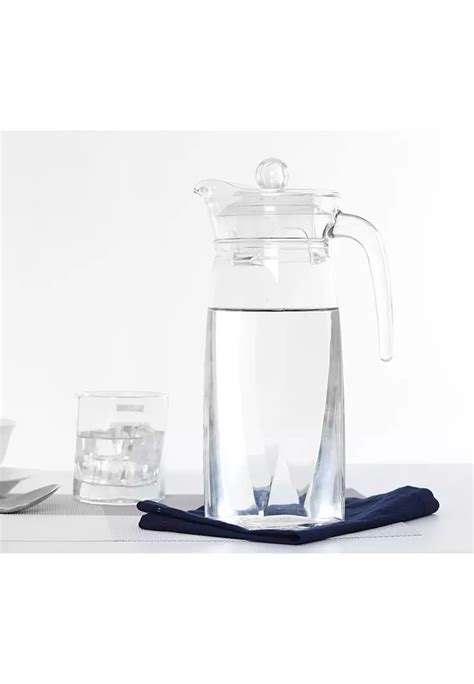 Buy Luminarc Luminarc 1300ML Flame Glass Water Jug With Lid High