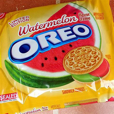 Watermelon Oreos Are Here And Supposedly Not Terrible Oreo Flavors