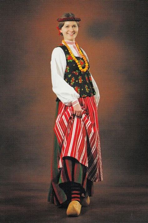 Women's and Men's Lithuanian Folk Costumes