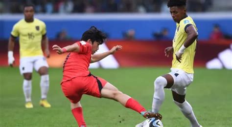 Ecuador Vs Corea Del Sur Sub Resultado Goles Y Resumen Del Partido