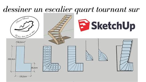 Comment Dessiner Un Escalier Quart Tournant Image To U