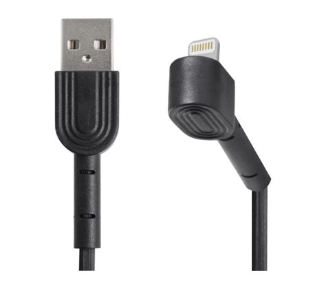 Cable Usb Mobo Stand Lightning Negro Cm Baaxtec