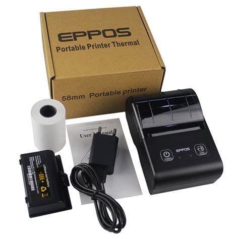 Jual Mini Printer Bluetooth Eppos Ep Kasir Struk Ppob Resi