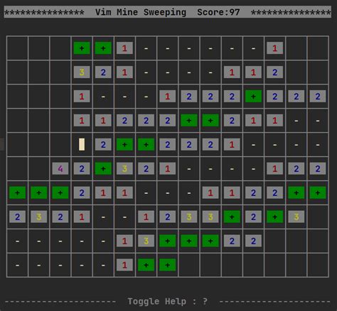 Vim Mine Sweeping