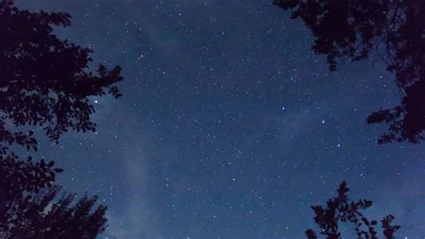 Stars Sky Turning Space Astrophotography Time Lapse Stock Footage Video ...