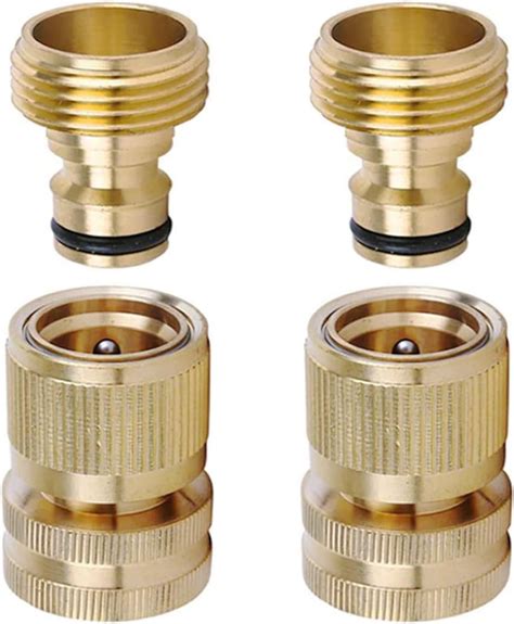 Amazon LIKAGE Brass Hose Quick Connect 3 4 Inch GHT Thread