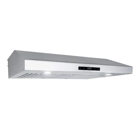 30 in. Ducted Under Cabinet Range Hood with Soft Touch Controls ...