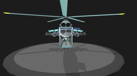 SimplePlanes | Mil Mi-24A (Hind) V.9