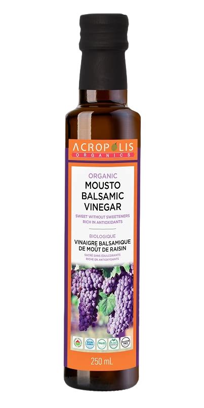 Buy Acropolis Organics Mousto Balsamic Vinegar At Wellca Free