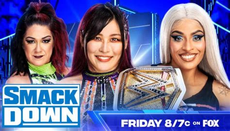 Lineup For Tonights Wwe Smackdown Womens Title Match 411mania