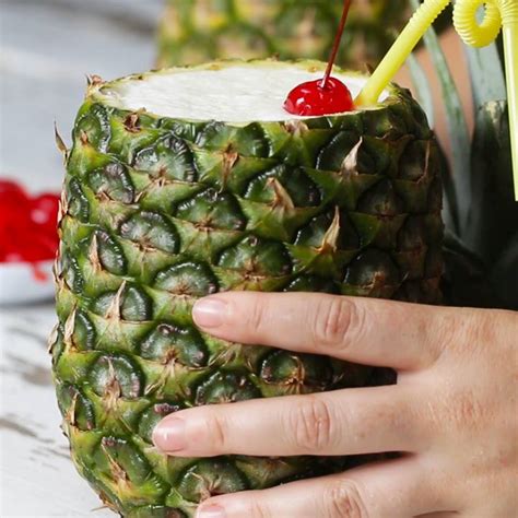 Piña Colada In A Pineapple Cooking Tv Recipes