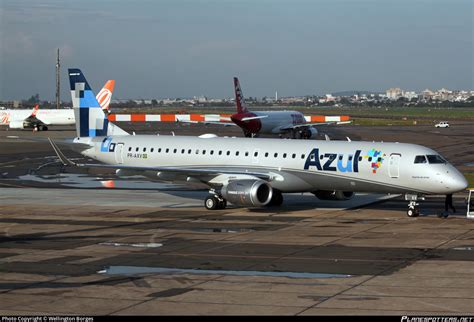 Pr Axv Azul Linhas A Reas Brasileiras Embraer Erj Ar Erj