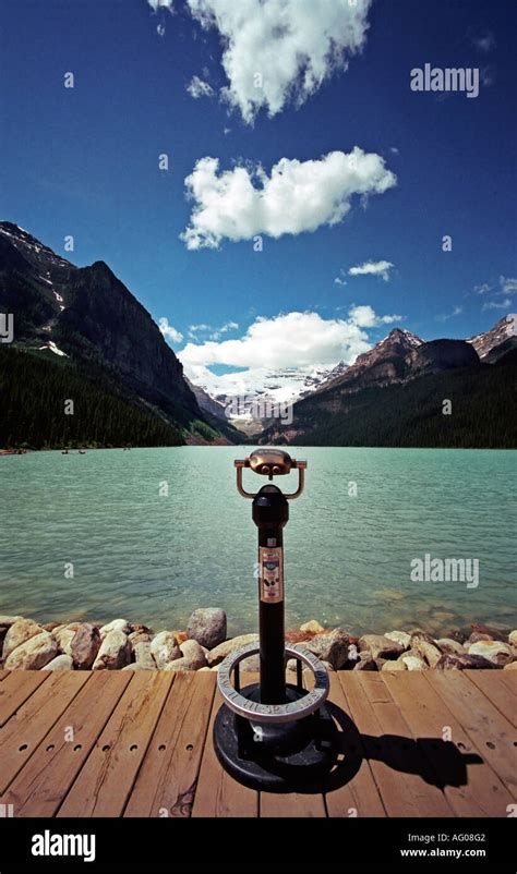 Lake Louise Rocky Mountains Alberta Canada Stock Photo - Alamy