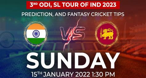 INDIA VS SRI LANKA 2023 3rd ODI TODAY S MATCH PREDICTION AND TOP