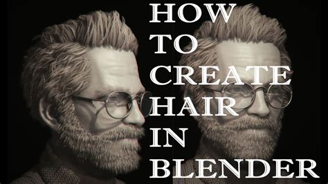 Blender Beginner Tutorial Blender Hair Tool Easiest Way To Create