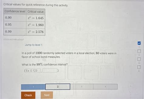 Answered Critical Values For Quick Reference Bartleby