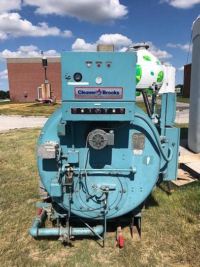 Used 1991 Cleaver Brooks 100 Hp Hot Water Boiler 30 Psi Cb700 100