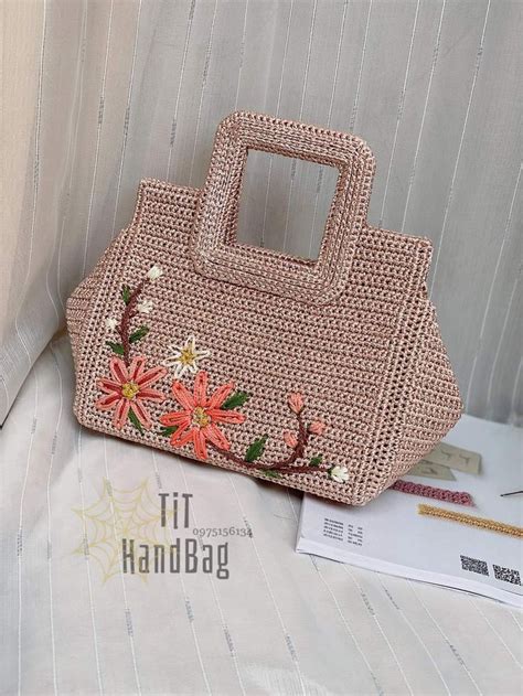 Pin By Aulia Alamanda On Crochet Purse And Bag Crochet Handbags