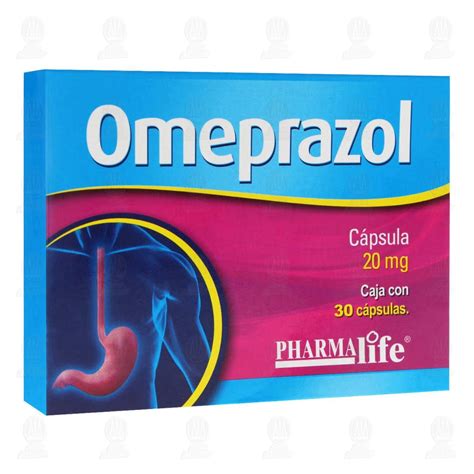 Omeprazol 20 mg 30 Cápsulas Pharmalife