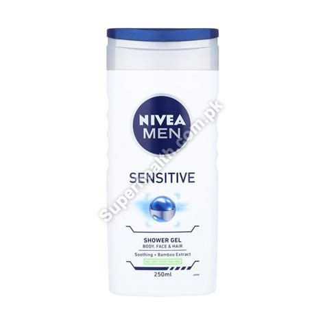 Nivea Men Sensitive Shower Gel 250ml Super Health