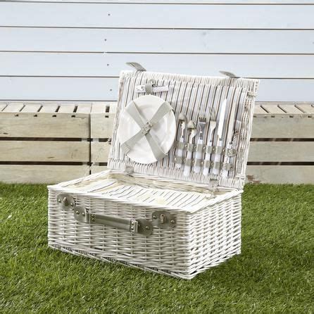 Willow Picnic Basket For Two Garden Summer Dunelm Laundry Solutions