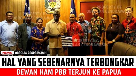 PEMIMPIN PASIFIK ISLAND DESAK PBB TERJUN KE PAPUA YouTube