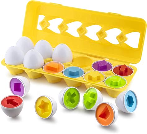 Play Brainy™ Shape And Color Matching Eggs Easter Egg Toy