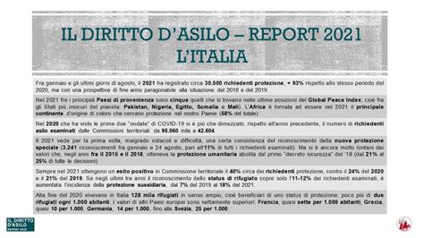 Richiedenti Asilo In Italia E Nell UE I Primi Dati 2018 Vie Di Fuga