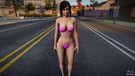 Kokoro Pink Bikini For GTA San Andreas