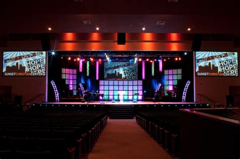 Church Stage Design Concepts