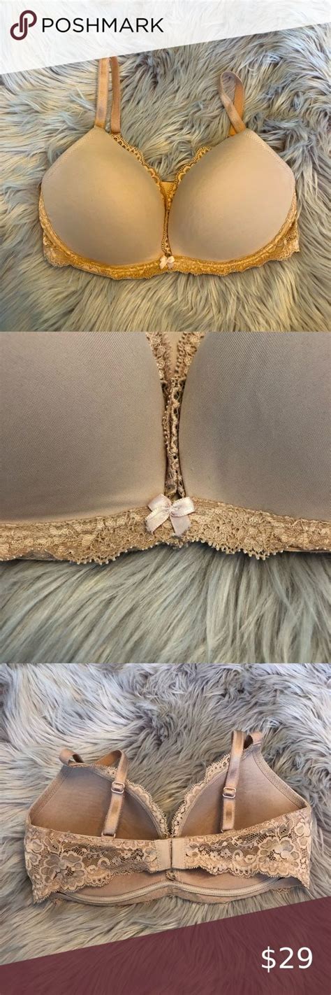 Victorias Secret Padded Nude Wireless Bra Wireless Bra Victorias Secret Nude