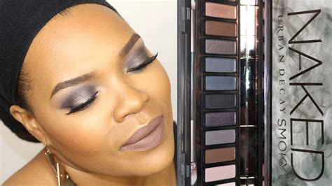 TUTO Smoky Eye W Palette NAKED SMOKY D URBAN DECAY YouTube