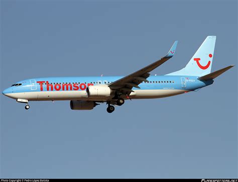 G Fdzy Thomson Airways Boeing K Wl Photo By Pedro L Pez Batista