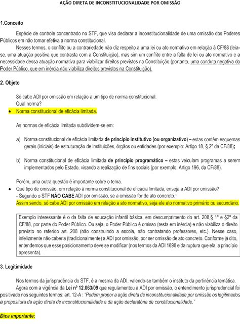 Exemplo De Norma De Eficacia Limitada Vários Exemplos